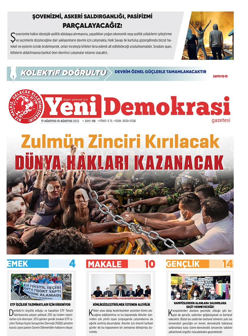 Yeni Demokrasi Sayı 118