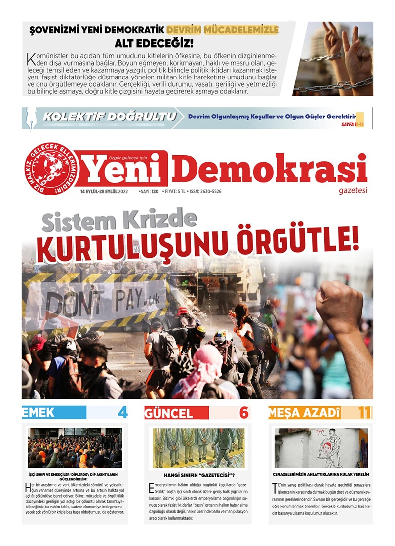 Yeni Demokrasi Sayı 120