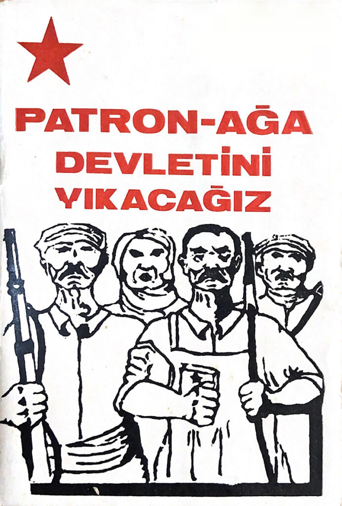 Patron-ağa devletini yıkacağız broşür