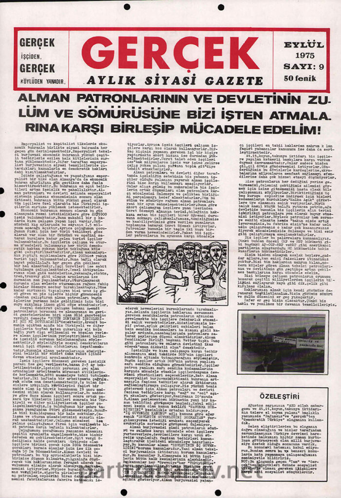 Gerçek Gazetesi Sayı 9