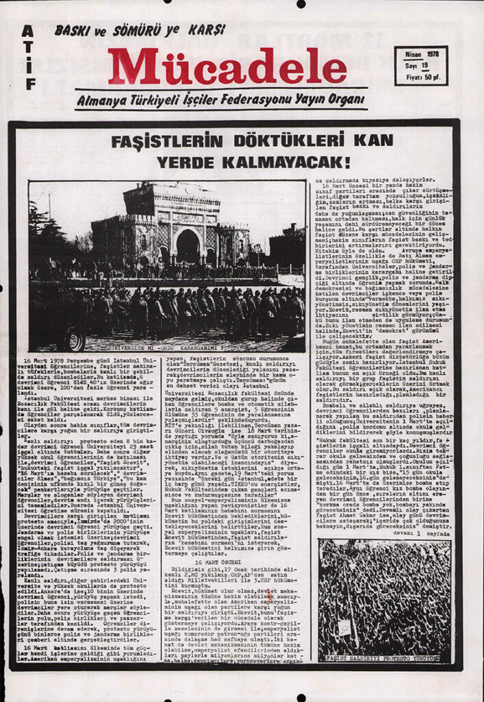 Mücadele Gazetesi Sayı 19