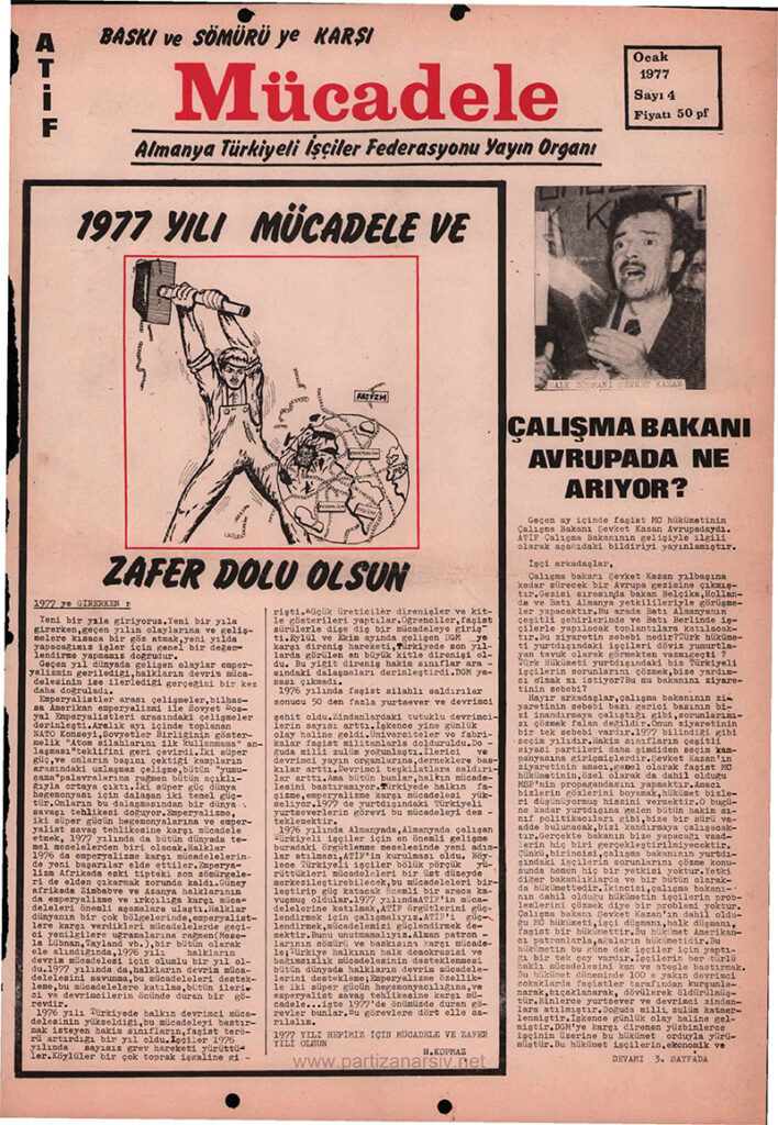 Mücadele Gazetesi Sayı 4