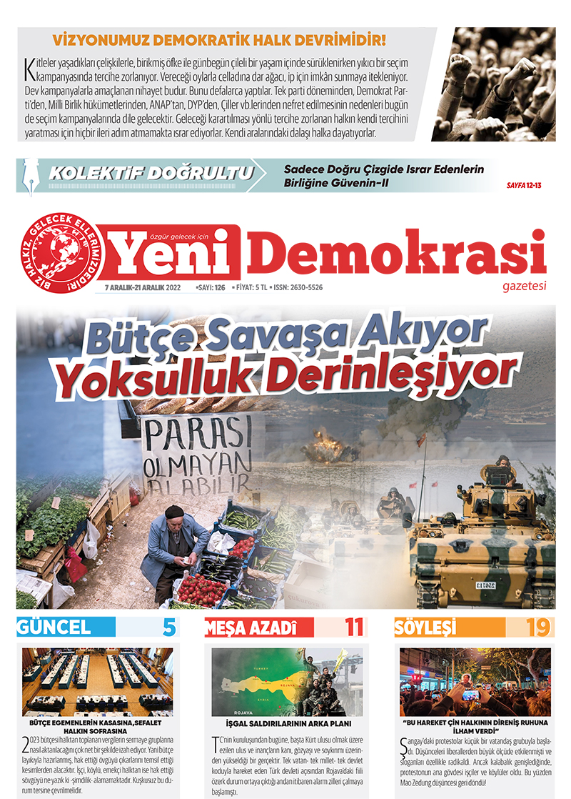 Yeni Demokrasi Sayı 126