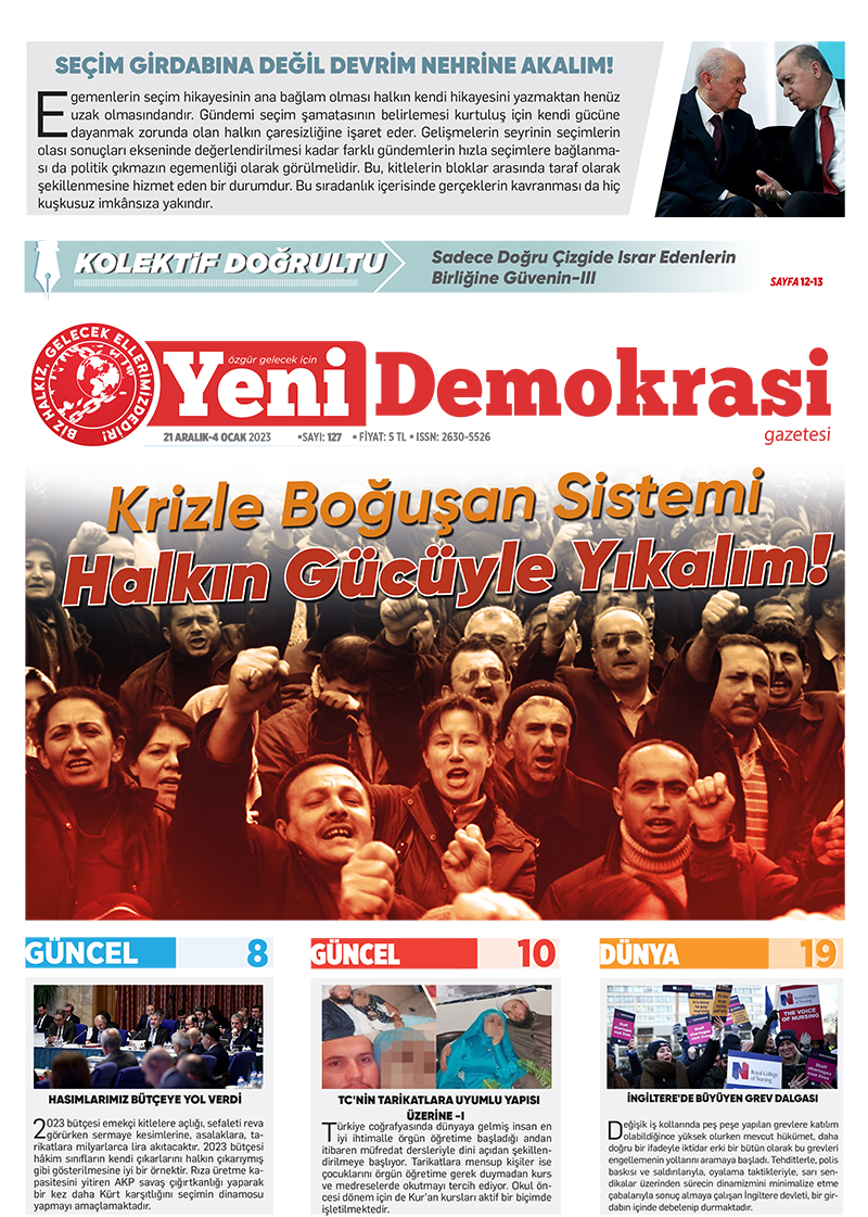 Yeni Demokrasi Sayı 127