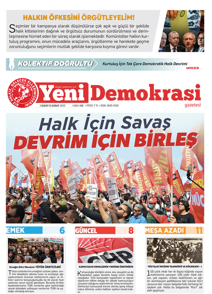 Yeni Demokrasi sayı 130