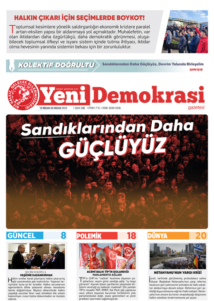 Yeni Demokrasi sayı 135