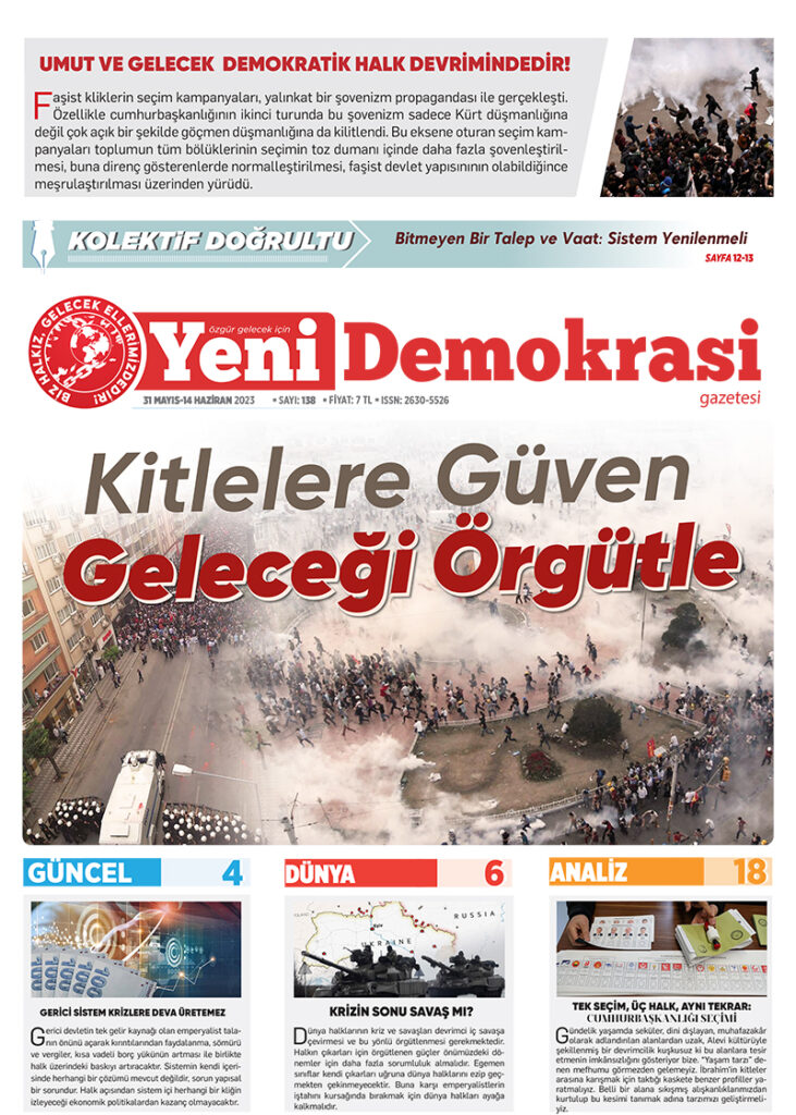 Yeni Demokrasi sayı 138