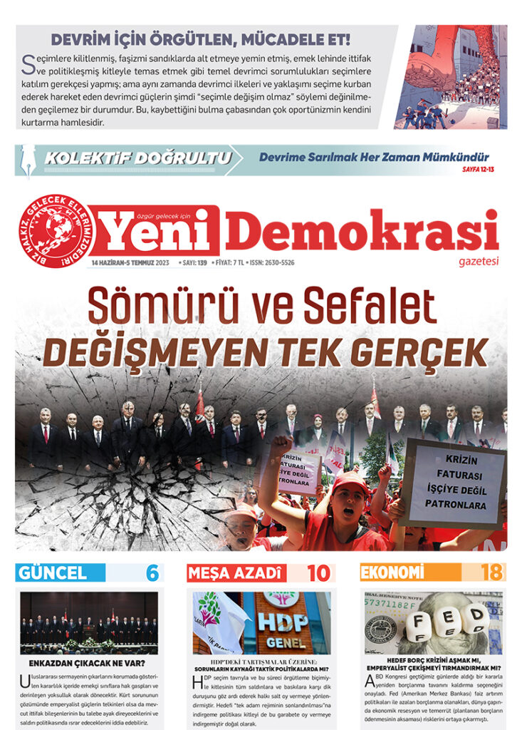 Yeni Demokrasi sayı 139