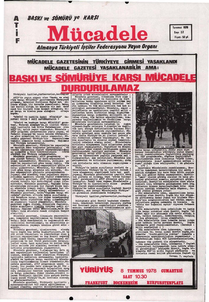 Mücadele Gazetesi Sayı 22