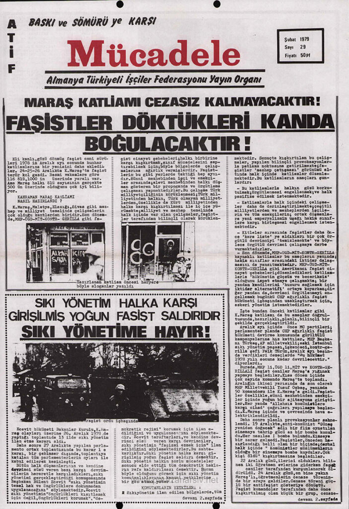 Mücadele Gazetesi Sayı 29