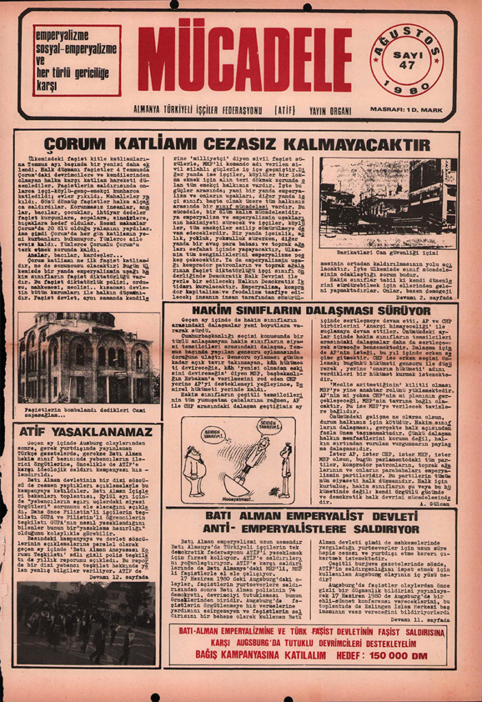 Mücadele gazetesi sayı 47