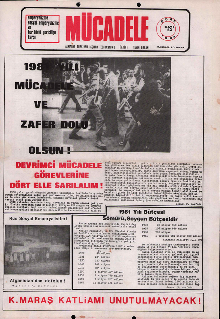 Mücadele gazetesi sayı 52