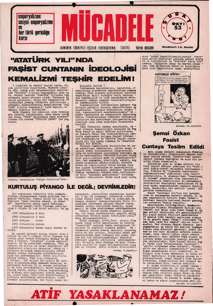 Mücadele gazetesi sayı 53