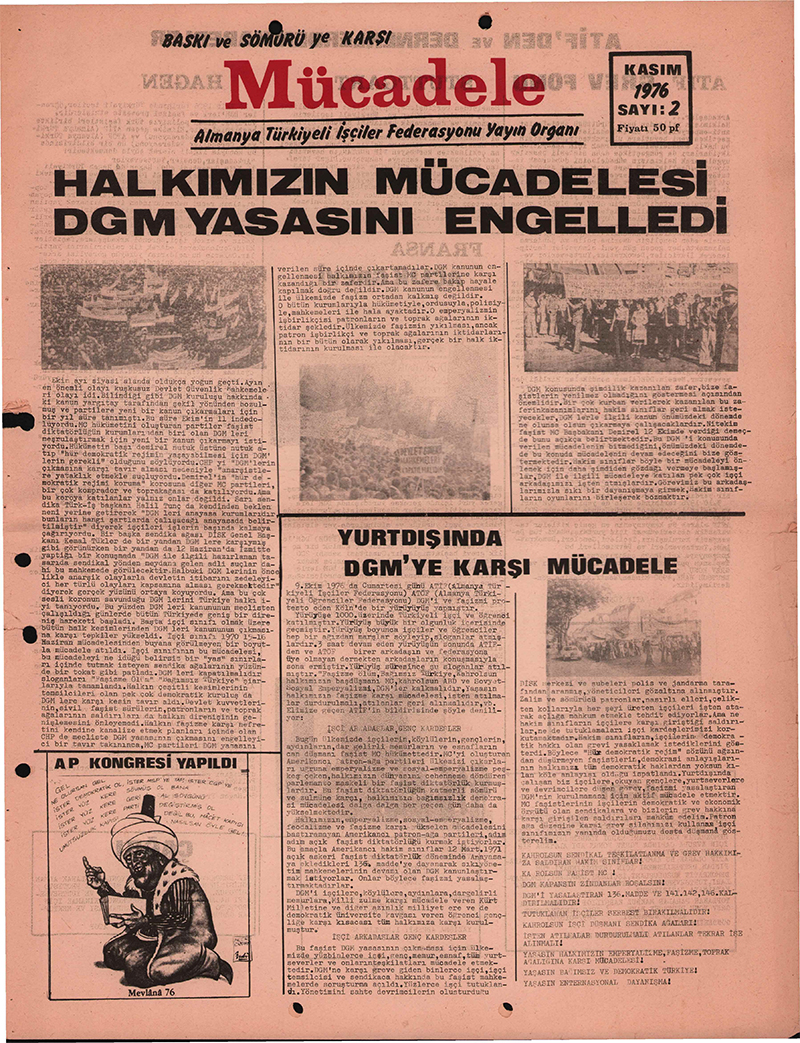 Mücadele Gazetesi Sayı 2